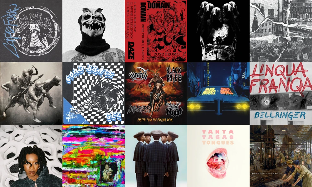 Grid of all of the record covers shown below in this article.
